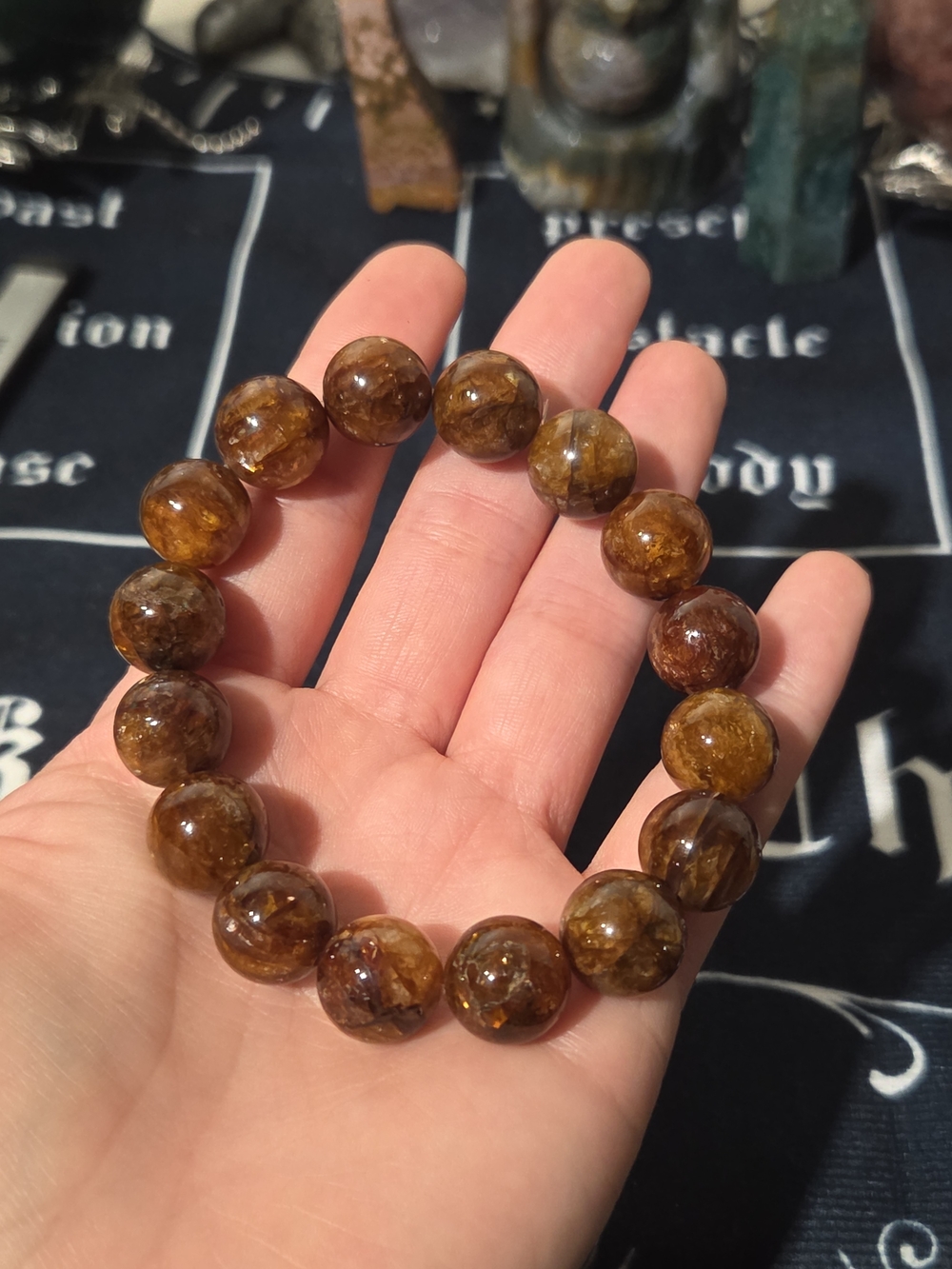 Golden Healer Crystal Bracelet